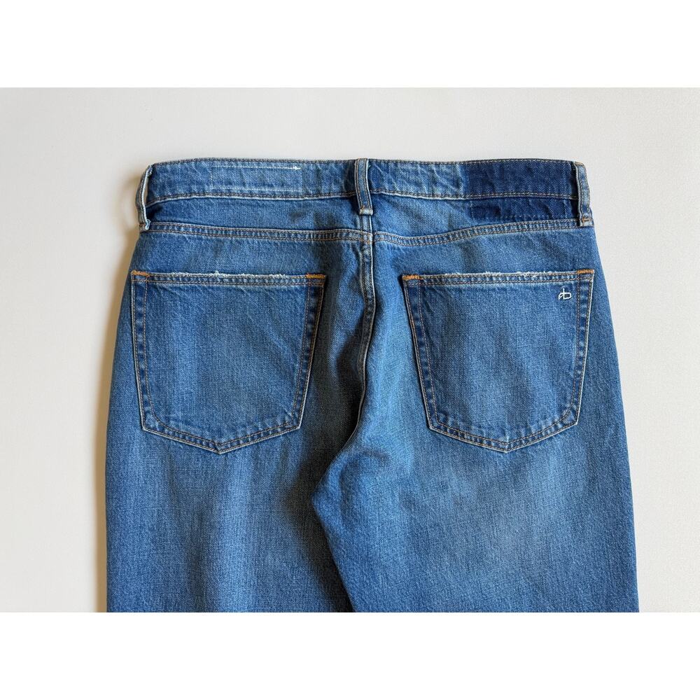 Rag & Bone Women's Clean Mick Rosa Mid-Rise Boyfriend Button Fly Jeans Size 29 - Picture 6 of 13